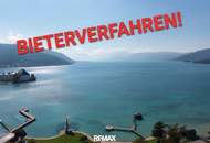 Bieterverfahren! Wenn ich den See seh, brauch ich kein Meer mehr! Panoramatischer Seeblick auf den Attersee.