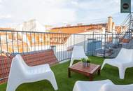 Provisionsfrei: Penthouse Apartment mit Dachterrasse in der wunderschönen Stuckgasse, mitten in Wien Neubau!