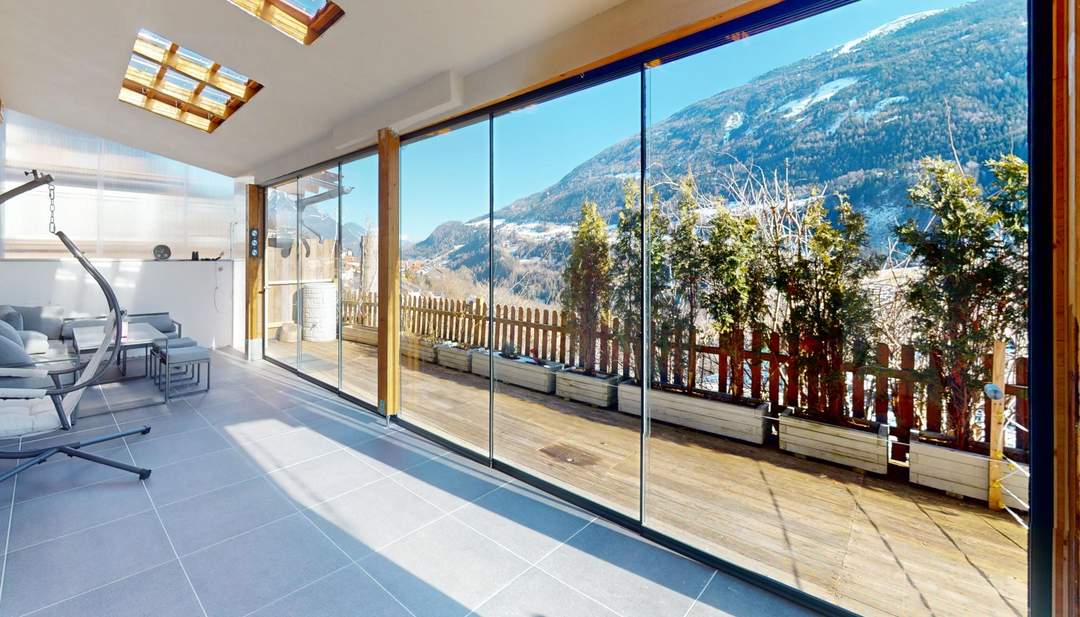 Garten & Terrasse: 4-Zimmer-Wohnung in Aussichtslage - Wenns!