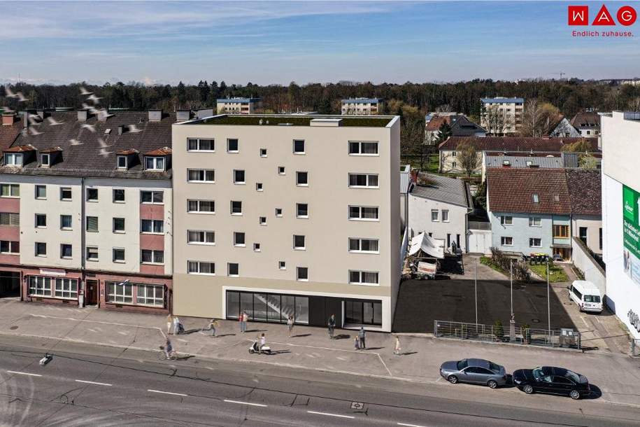 geförderte barrierefreie Mietkaufwohnung Wienerstraße 264 in zentraler Lage, Nähe zu Wasserwald, Wohnung-miete, 877,17,€, 4020 Linz(Stadt)