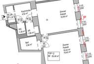 Ideal geteilte 2-Zimmerwohnung in generalsanierter Altbauperle!