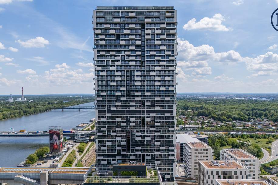 Marina Tower – Wohnen mit Blick aufs Wasser, Wohnung-kauf, 599.000,€, 1020 Wien 2., Leopoldstadt
