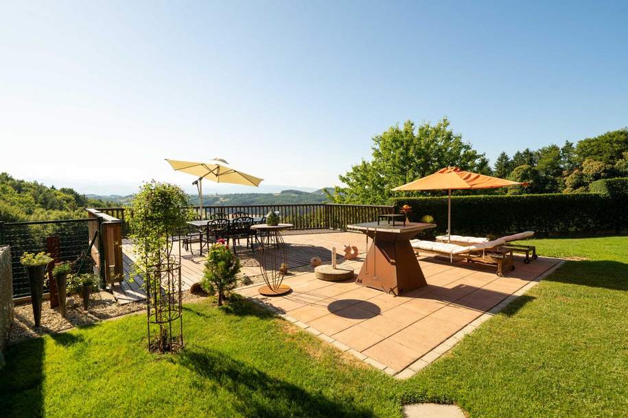 „Aussichtslage der Extraklasse – Südsteiermark“, Haus-kauf, 1.349.000,€, 8453 Leibnitz