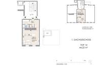 Apartment im Dachgeschoss – Altbauflair trifft modernes Design | U4 Pilgramgasse - freier Mietzins