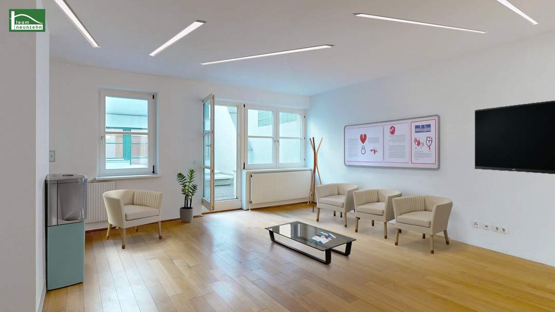 Ihre Suche hat ein Ende - Barrierefreie und geräumige Praxis im begehrten 19.Bezirk - modernisiertes Haus mit energieeffizienter Geothermie