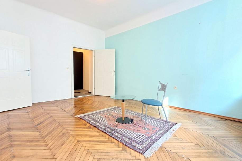 Altbau-Charme mit Potenzial – 4 Zimmer in Wien-Penzing, Wohnung-kauf, 280.000,€, 1140 Wien 14., Penzing