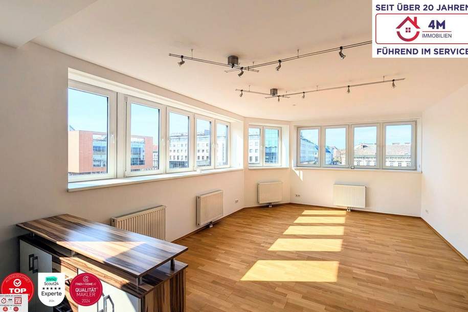 ✨ Großzügige 4-Zimmer-Wohnung mit Weitblick bis zum Kahlenberg direkt bei Burggasse/Stadthalle, Wohnung-kauf, 750.000,€, 1070 Wien 7., Neubau