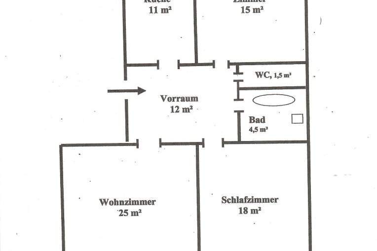 Meine neue WG! Fabelhafte 3-Zimmer-Wohnung mit 2 Balkonen!, Wohnung-miete, 1.990,00,€, 1040 Wien 4., Wieden