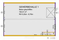 Erstbezug – moderne Gewerbehalle mit hoher Raumhöhe & Ausbaupotenzial