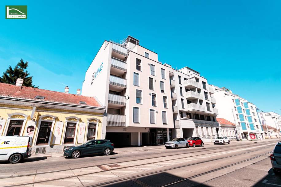 Sofort vermietbar, auch die Küche ist bereits inkludiert - Erstbezugs-Anlegerwohnung (Nettopreis) in Toplage auf Eigengrund unweit der U1, Wohnung-kauf, 425.900,€, 1220 Wien 22., Donaustadt