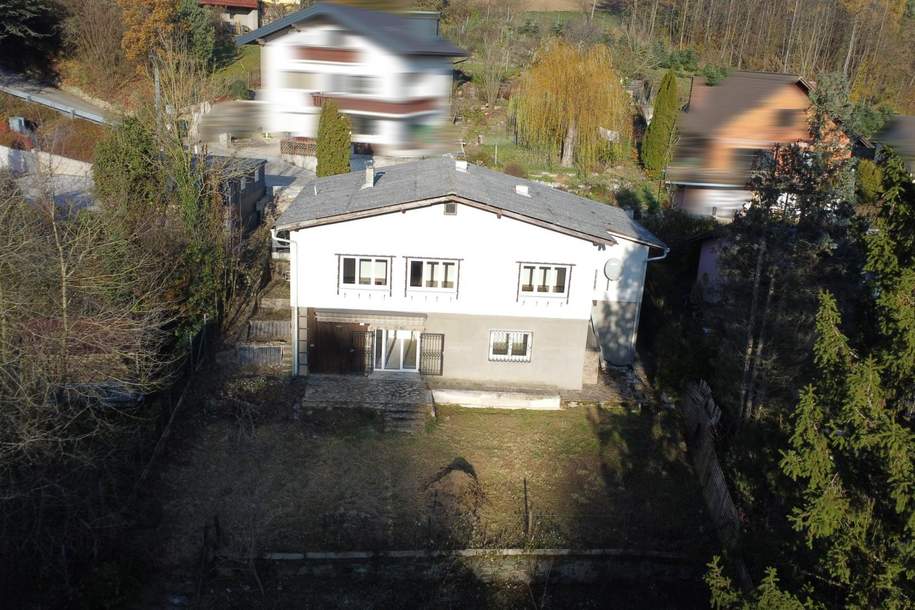 Einfamilienhaus zur Miete in schöner Ruhelage, Haus-miete, 990,00,€, 3392 Melk