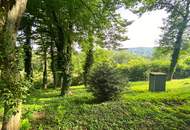 Idyllischer Baugrund am Waldrand mit romantischem Panoramablick über die Wienerwaldgemeinde Eichgraben