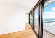 DANUBEFLATS: 40. Stock - Jeden Tag Sonnenuntergang - Edle 2-Zimmer-Wohnung
