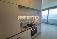 ERSTBEZUG: Hervorragend ausgestattetes Studio-Apartment mit Ausblick – direkt bei der U1 Donauinsel!