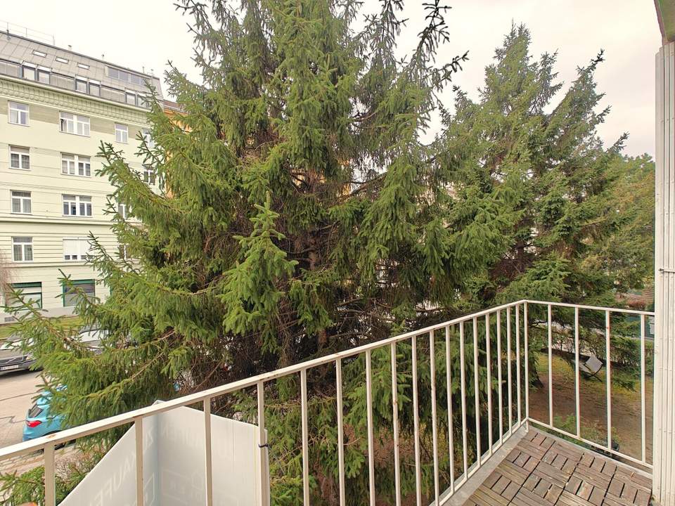 Vorgarten: Gemütliche Balkonwohnung + Idealer Grundriss + Sonniges Wohnzimmer + Teilbar auf 2-3 Zimmer