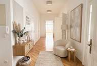 UNBEFRISTET! Repräsentative 4-Zimmer Altbauwohnung mit Loggia und Balkon Nähe The Mall!