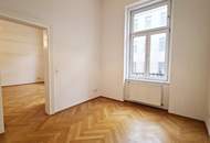 AUGARTEN-NÄHE, 48 m2 Altbau, Wohnküche, 1 Zimmer, Wannenbad, Parketten, 2. Liftstock, Rembrandtstraße