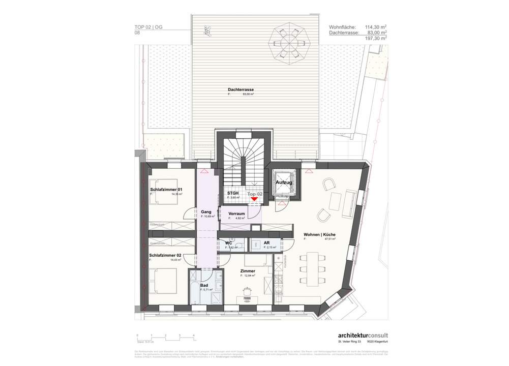 KREUZBERGL HIGHLIGHT - BEZIEHBAR FRÜHJAHR 2026: 4-ZI-Terrassentraum & Lift direkt in die Wohnung