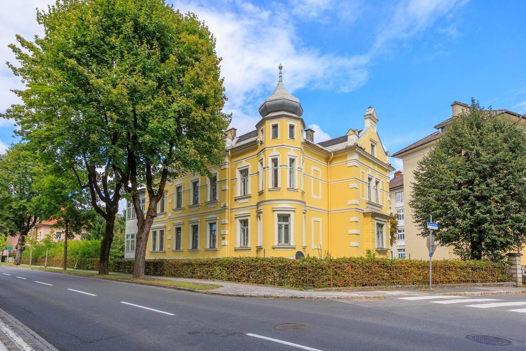 Grundstück mit -"Villa Hottenstein" in Villach