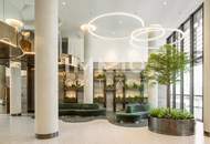 DANUBEFLATS: Liebenswertes Studio mit fantastischem Balkon (Doorman, Gym, Spa, Pool, Lounges)