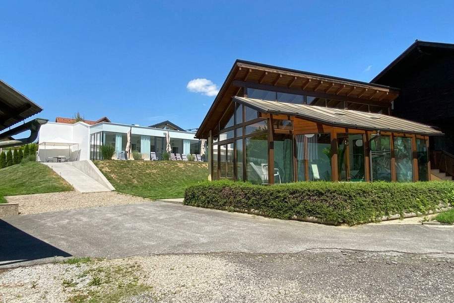 Touristisches Immobilienensemble mit Hallenbad – zwei Häuser, zahlreiche Möglichkeiten - wurde bereits touristisch genutzt!, Gewerbeobjekt-kauf, 650.000,€, 8312 Hartberg-Fürstenfeld