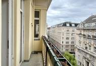 1030, nahe Wien/Mitte! Repräsentative 4-Zimmer Altbauwohnung mit Kamin und Balkon!