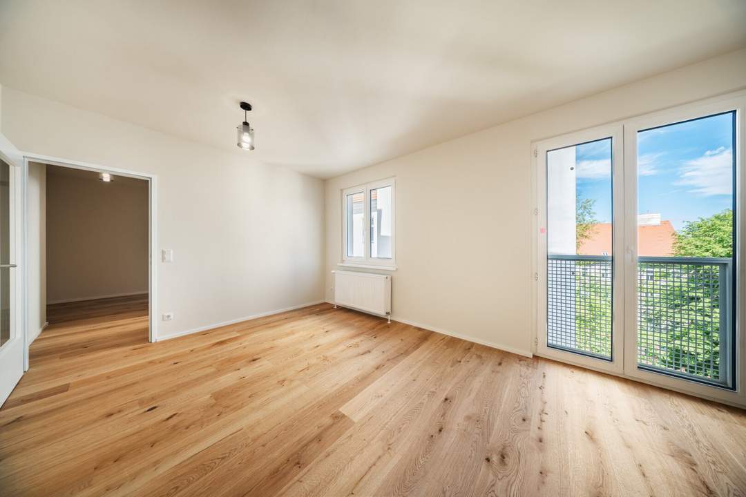 WOHNEN MITTEN IM VIERTEN - Urbane Lebensqualität in Zentrumsnähe - 2,5 -Zimmer-Wohnung mit moderner Ausstattung