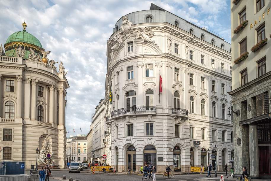 TOP INNENSTADTLAGE am Michaelerplatz! PRIVATER BÜRORAUM im Business Center - provisionsfrei!, Gewerbeobjekt-miete, 3.314,96,€, 1010 Wien 1., Innere Stadt