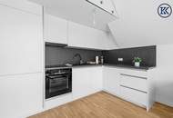Ein Nest zum Verlieben – Wunderschöne 3-Zimmer-Dachgeschosswohnung mit sonniger Terrasse nahe U1 Kagraner Platz
