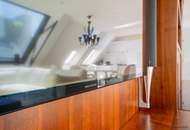 Exklusive Luxus-Dachgeschosswohnung mit ca. 60 m² Dachterrasse | voll möbliert | Smart Home | Garage | 1180 Wien