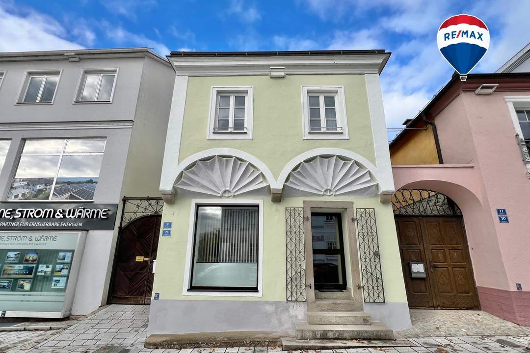 Vielseitiger Gewerbestandort am Stadtplatz in Pregarten!