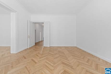 Erstbezug nach Sanierung: Prachtvolle 3 Zimmer-Altbauwohnung Nähe U4 Pilgramgasse, Wohnung-kauf, 579.000,€, 1050 Wien 5., Margareten