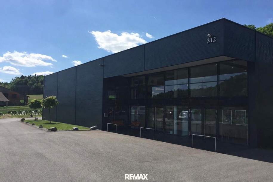 Hallenflächen - Büro - Geschäft nur 10 Min. von Graz Ost - in 8081 Liebensdorf, Gewerbeobjekt-miete, 4.106,00,€, 8081 Leibnitz