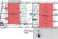 "PROVISIONSFREI " Baubewilligung für 8 Reihenhäuser mit Terrassen und Gärten