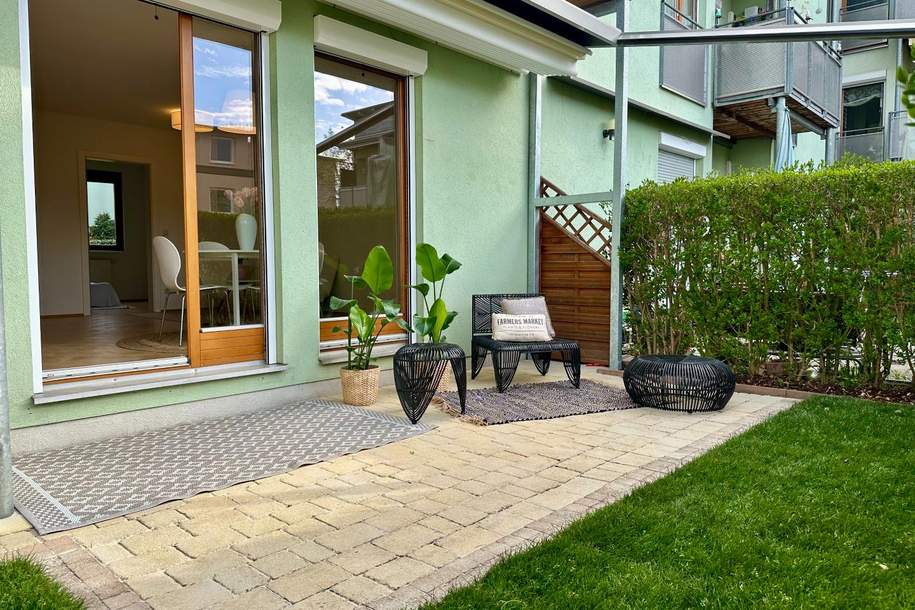 Wunderbare Gartenwohnung mit 4 Zimmer und TG-Parkplatz, Wohnung-kauf, 285.000,€, 8055 Graz(Stadt)