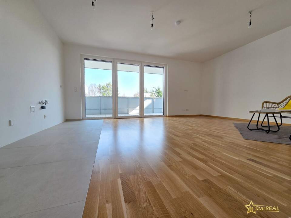 PROVISIONSFREI! STILVOLLER 4-ZIMMER-ERSTBEZUG. NÄHE ZENTRUM MÖDLING - BALKON, 2 BÄDER &amp; TIEFGARAGE OPTIONAL.
