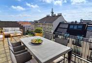Helle 2,5-Zimmer-Wohnung mit 24 m² Dachterrasse