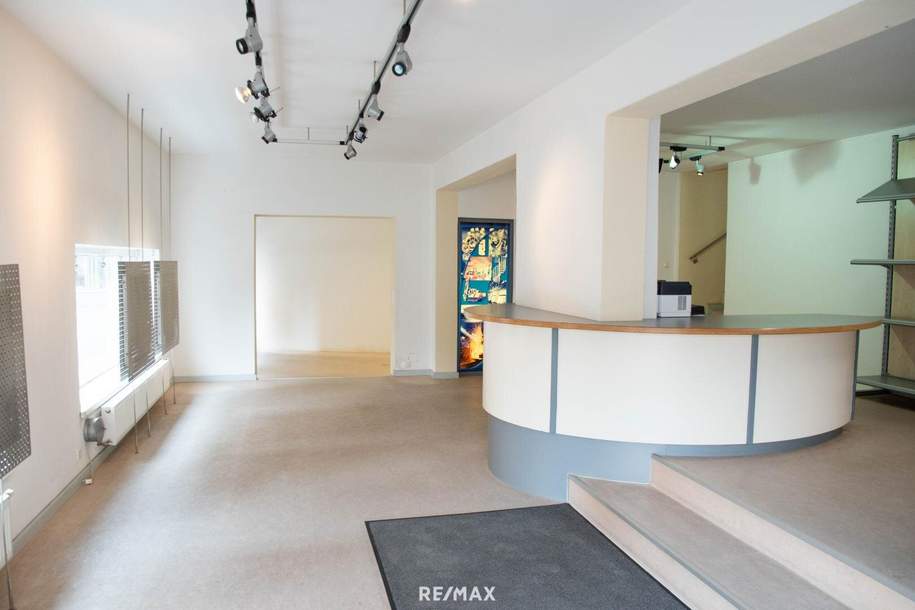 Vielseitiges Geschäftshaus in bester Lage im Zentrum von Kapfenberg, Gewerbeobjekt-kauf, 420.000,€, 8605 Bruck-Mürzzuschlag