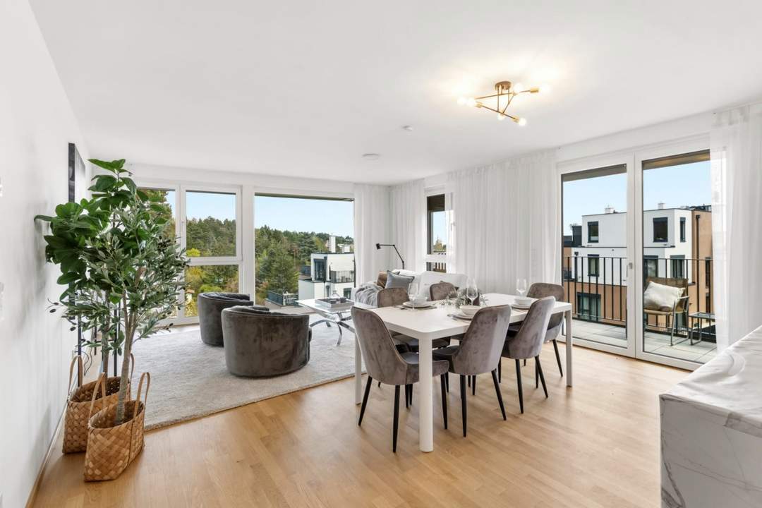 ++ GRÜNE LAGE, GROSSE RÄUME ++ VIER Zimmer Wohnung