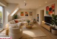 Exklusive 3-Zimmer Dachgeschosswohnungen mit hofseitiger Terrasse nähe Schubertpark !