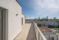 WIENER WASSER WOHNEN: Atemberaubende 4-Zimmer Neubauwohnung mit Terrasse, Balkon und Dachgarten an der Alten Donau