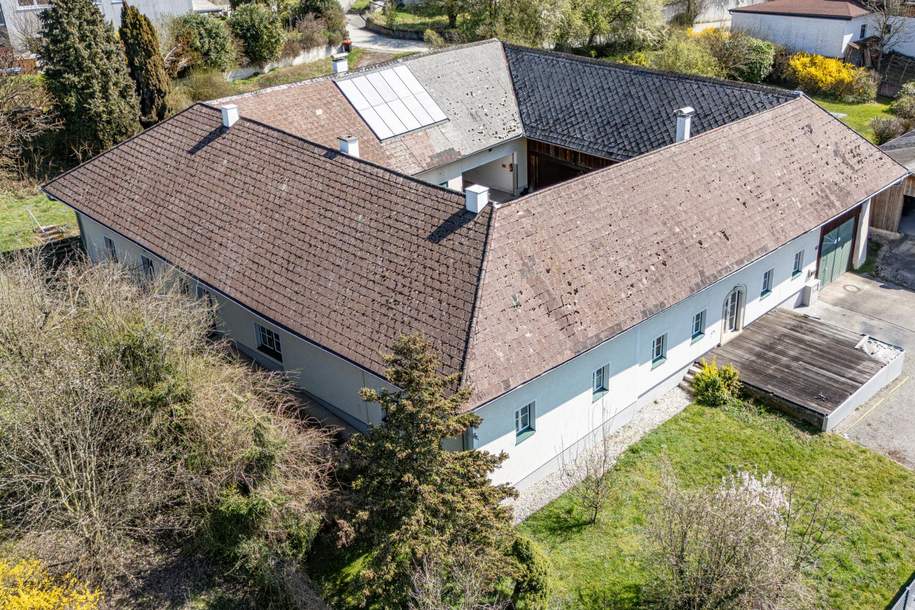 Vierkanthof in Stadtlage - Leonding zu Kaufen - historische Substanz mit Potential!, Haus-kauf, 4060 Linz-Land