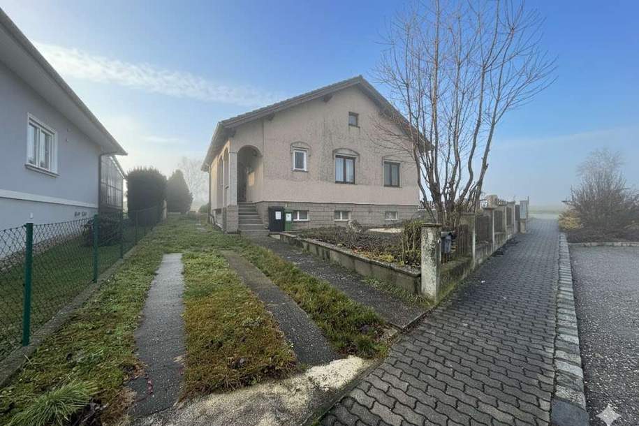 Einfamilienhaus mit großem Garten und Ausbaupotenzial!, Haus-kauf, 229.000,€, 2133 Mistelbach