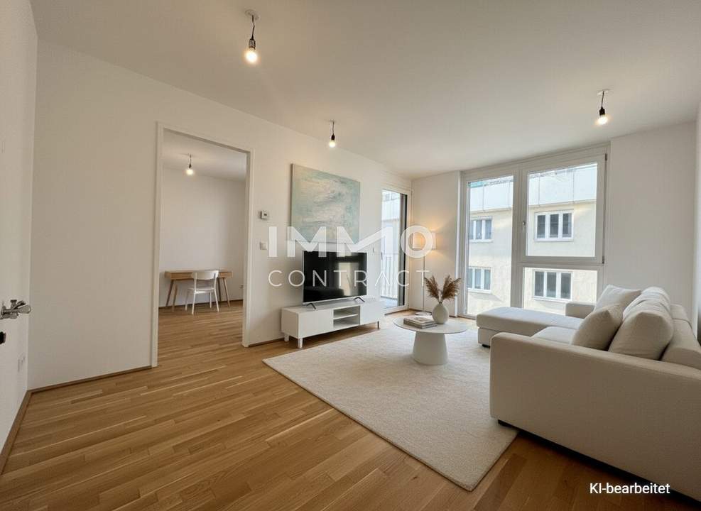 BEIM DONAUUFER: Schöne 2‑Zimmer‑Wohnung in Erstbezug