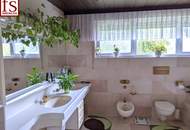 GROSSES WOHN- / GESCHÄFTSHAUS mit angebauter Halle
