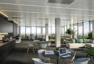 Komplette Etage im Hochhaus mit ausgezeichneter Infrastruktur und Panoramablick!