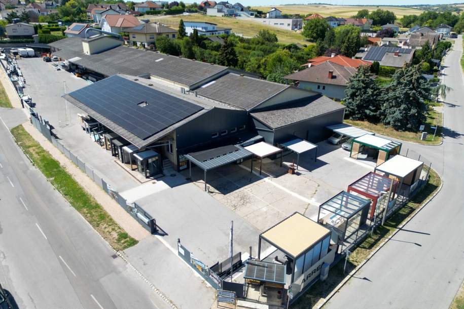 Vielseitiges Gewerbe- und Lagerobjekt mit Freiflächen in Loidesthal – ehemaliges Lagerhaus mit großem Entwicklungspotenzial, Gewerbeobjekt-kauf, 790.000,€, 2225 Gänserndorf