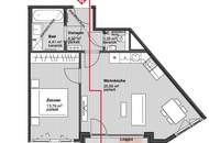 Moderne 2-Zimmer-Wohnung mit Balkon in 1050 Wien