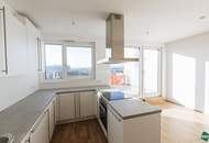 PROVISIONSFREI – Klimatisierte 5 Zimmer-Dachmaisonette inklusiver moderner Wohnküche, mit 4 Terrassen und Garagenplatz