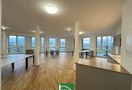 Büro mit Urlaubsfeeling gefällig? Arbeiten mit Blick auf den Asperner See - Moderne Bürofläche in der Seestadt. - WOHNTRAUM